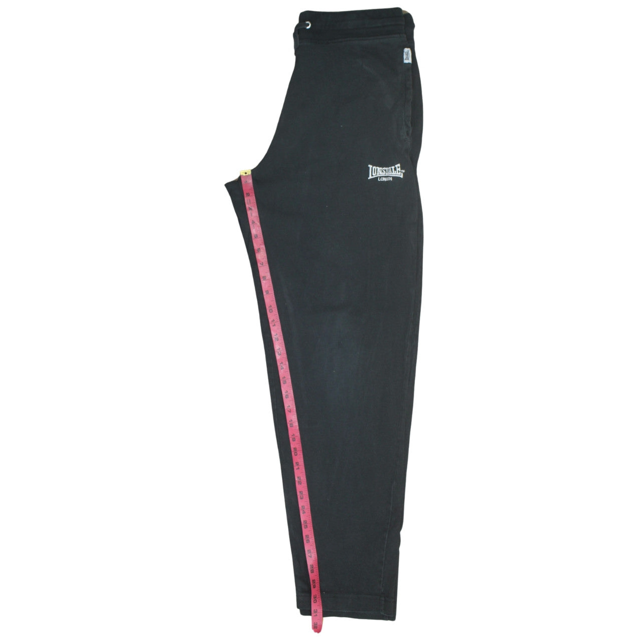 Lonsdale Men's Black XL Sweatpants Regular Fit Joggers