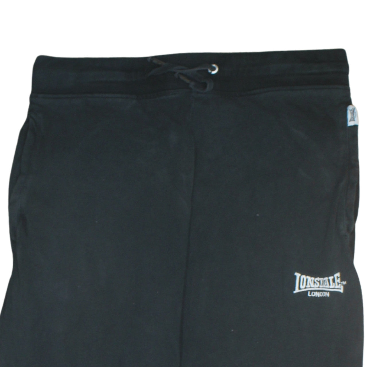 Lonsdale Men's Black XL Sweatpants Regular Fit Joggers