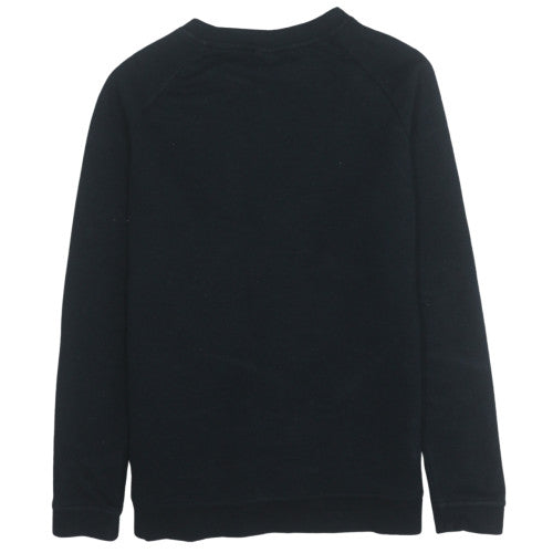 Nike Womens Black Medium Pullover Sweatshirt with Logo