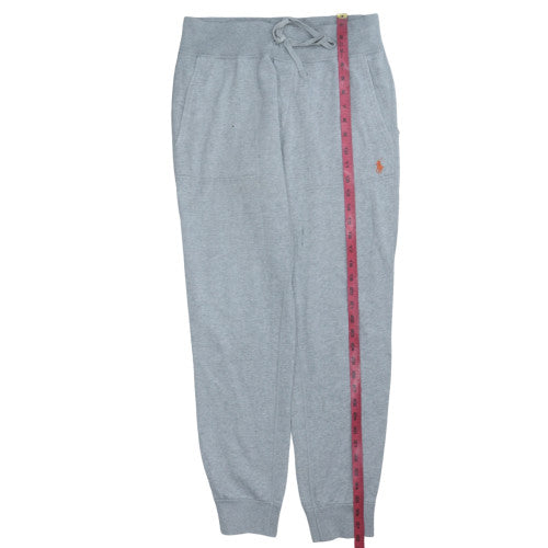 Polo Ralph Lauren Men's Grey Jogger Sweatpants Size S Drawstring Cotton Blend
