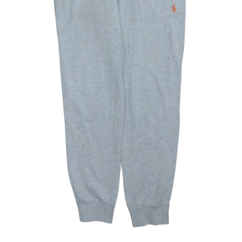 Polo Ralph Lauren Men's Grey Jogger Sweatpants Size S Drawstring Cotton Blend