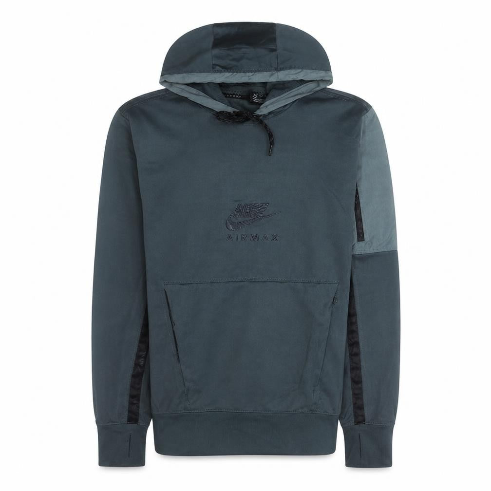 Nike Air Max Men's Grey Pullover Hoodie Small Hooded Sweatshirt