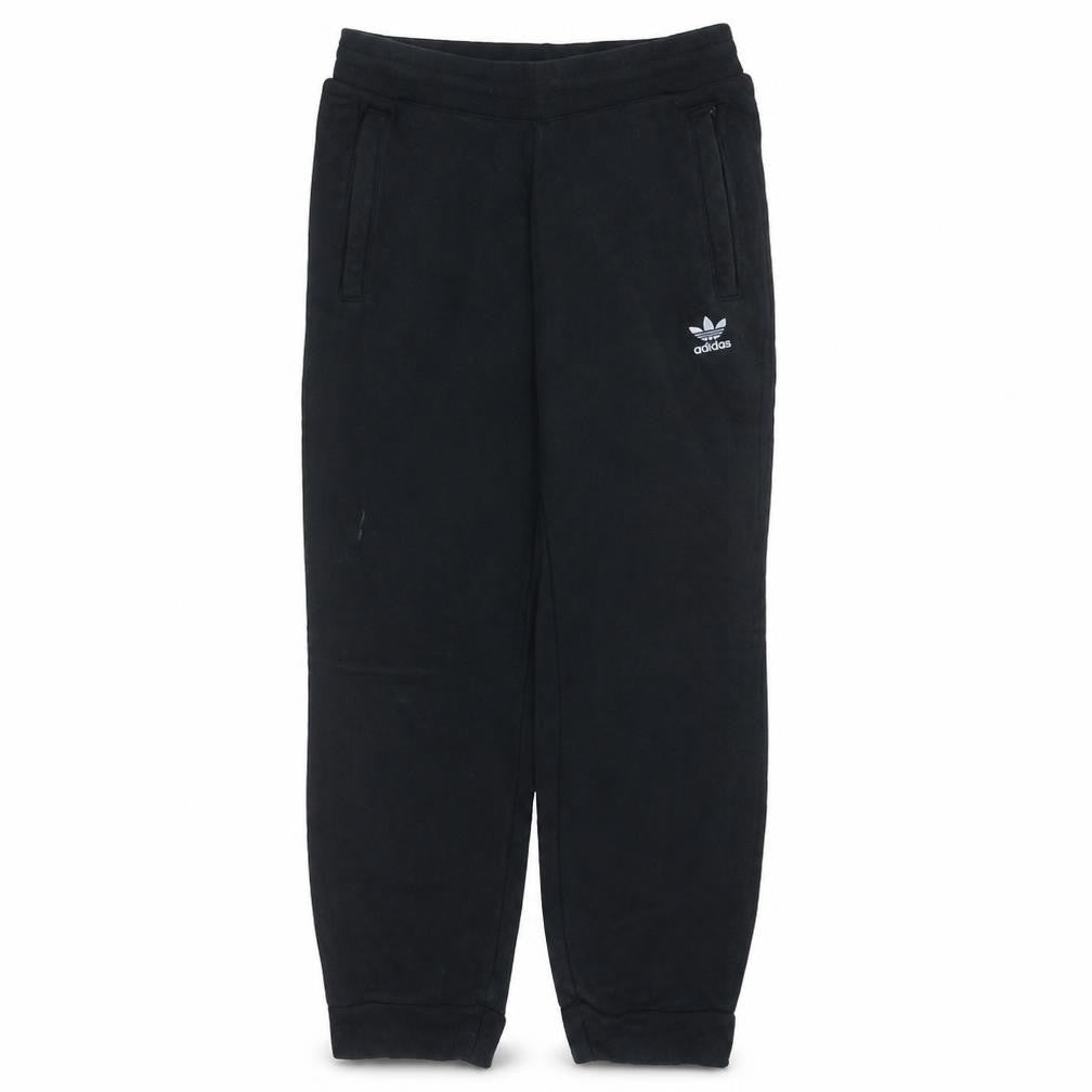 Adidas Men's Black Regular Fit Tapered Sweatpants S