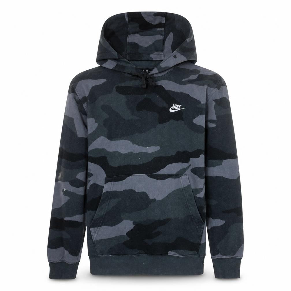 Nike Men's Multicoloured Camouflage Pullover Hoodie Size S