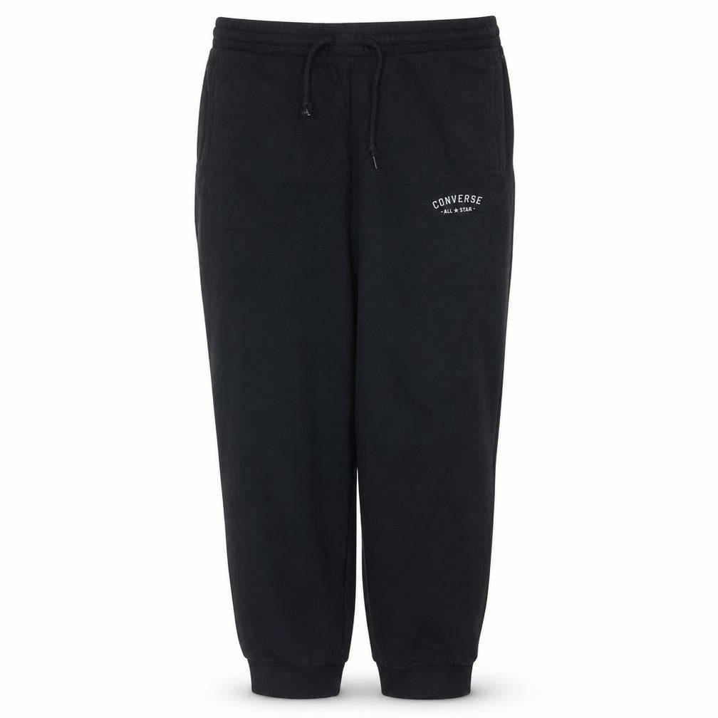 Converse Men's Black XL Jogger Sweatpants Elastic Waist Fleece