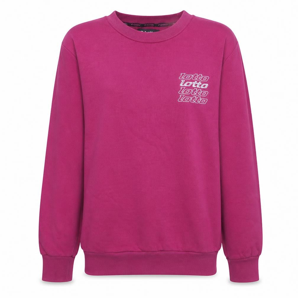 Lotto x Primark Women’s Pink Crew Neck Pullover Sweatshirt Size L