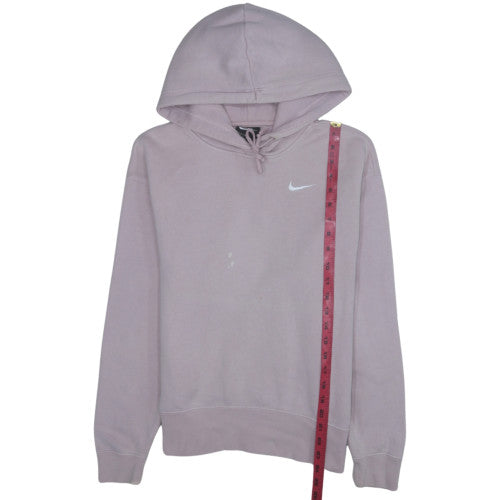 Nike Womens Pink Pullover Hoodie XS Hooded Sweatshirt Casual