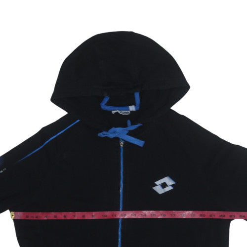 Lotto Men's Black Full Zip Hoodie XL Sportswear