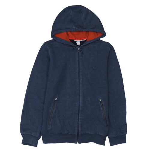 Lacoste Men’s Blue Full Zip Hoodie Size S Regular Fit
