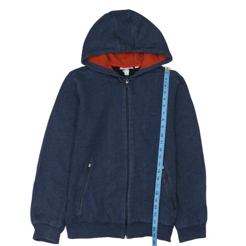 Lacoste Men’s Blue Full Zip Hoodie Size S Regular Fit