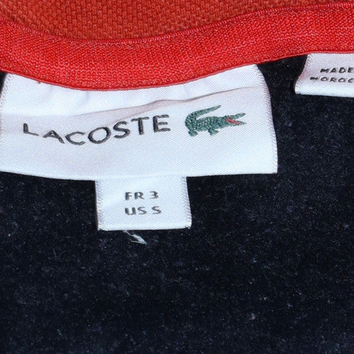 Lacoste Men’s Blue Full Zip Hoodie Size S Regular Fit