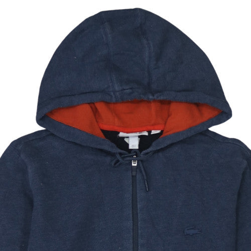 Lacoste Men’s Blue Full Zip Hoodie Size S Regular Fit