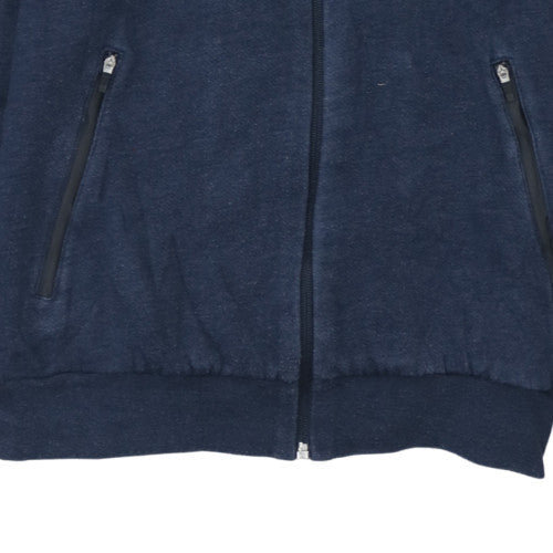 Lacoste Men’s Blue Full Zip Hoodie Size S Regular Fit