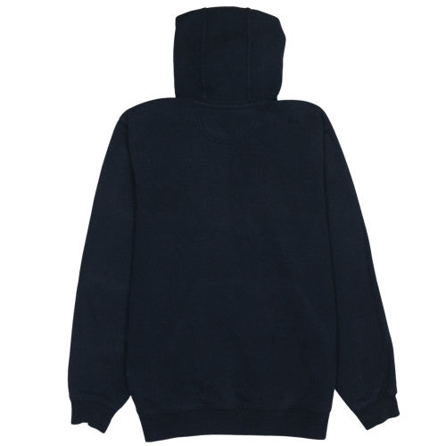 Carhartt Mens Blue Pullover Hoodie S Classic Fit Logo Fleece