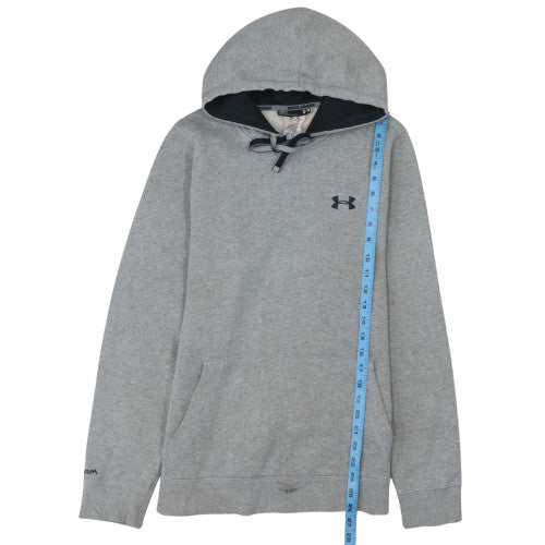 Under Armour Men's Grey Pullover Hoodie Size S Sports Fleece