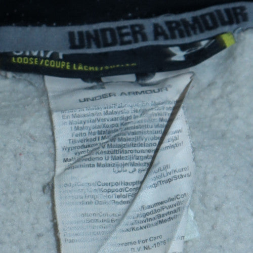 Under Armour Men's Grey Pullover Hoodie Size S Sports Fleece