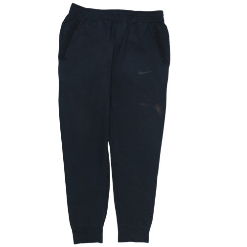 Nike Men's Black Jogger Trousers M Regular Fit Drawstring Comfort