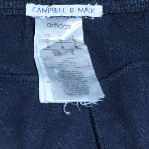 Adidas Men’s Blue Fleece Jogger Trousers Size M Regular Fit