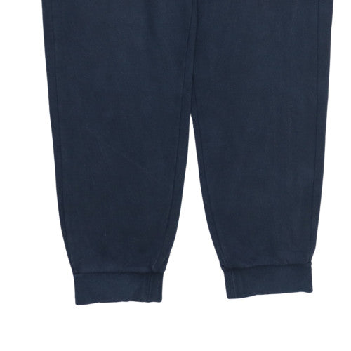 Adidas Men’s Blue Fleece Jogger Trousers Size M Regular Fit