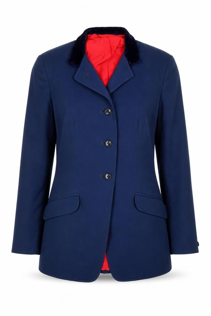 Saddle Master Women’s Navy Riding Blazer Size 12 Classic Equestrian Jacket
