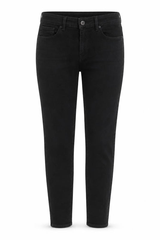 Levi's Women Black 711 Skinny Mid-Rise Stretch Denim Jeans Size 27
