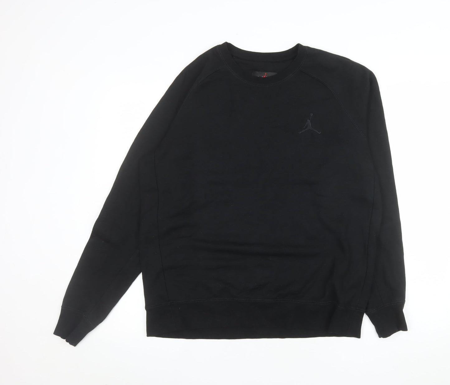 Jordan Men's Black 2XL Crew Neck Pullover Sweatshirt