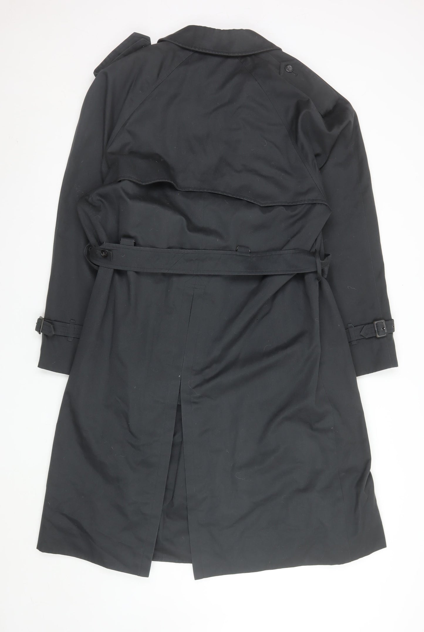 Marks and Spencer Women’s Grey Trench Coat Belted Long Small