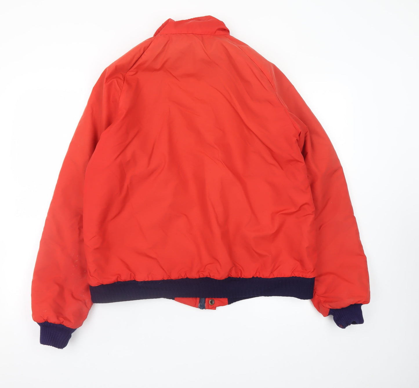 ALP SPORTS Men's Red Bomber Jacket M Nylon Outdoor Winter