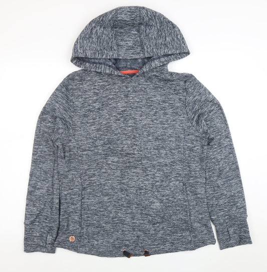 Regatta Great Outdoors Women's Grey Hoodie UK 12 Pullover Long Sleeve