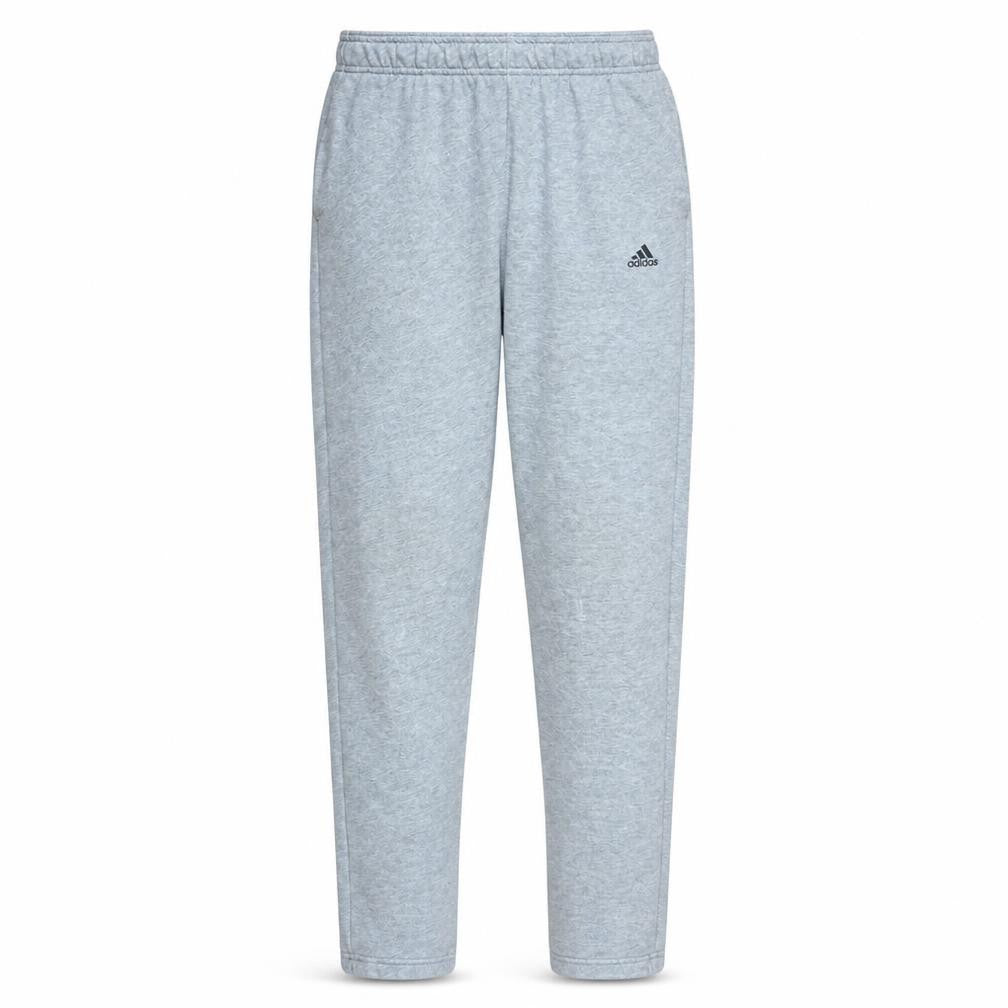 Adidas Boys Grey Jogger Sweatpants 13-14 Years Regular Fit Cotton Blend