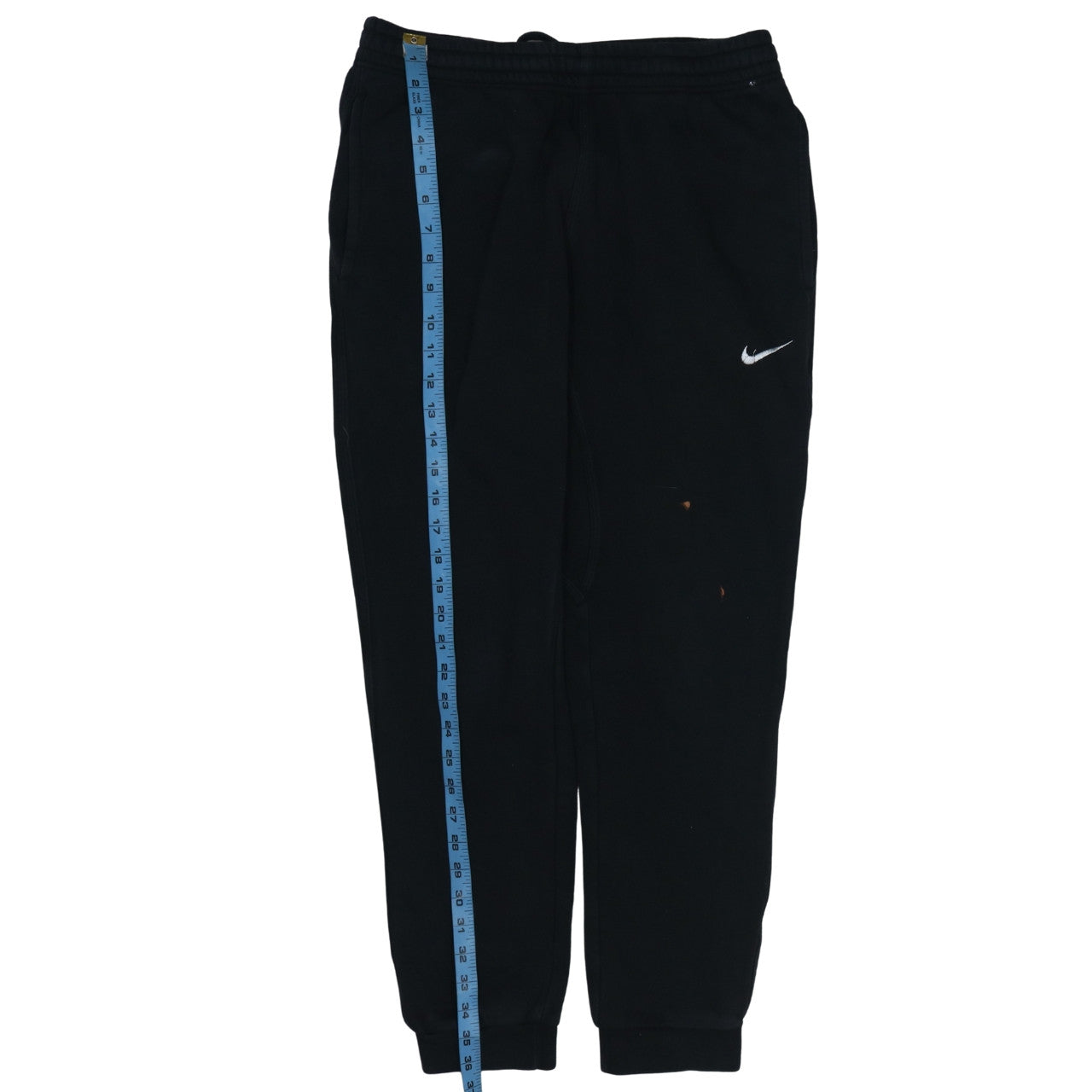 Nike Men's Black Jogger Trousers M Regular Fit Fleece Comfort