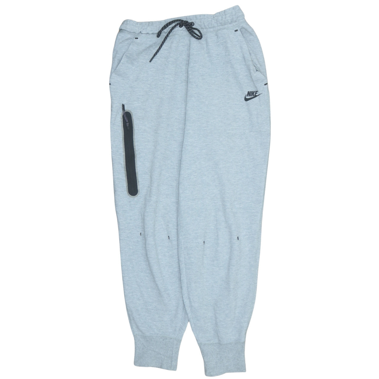 Nike Men's Grey Jogger Trousers Size S Elastic Waist Drawstring