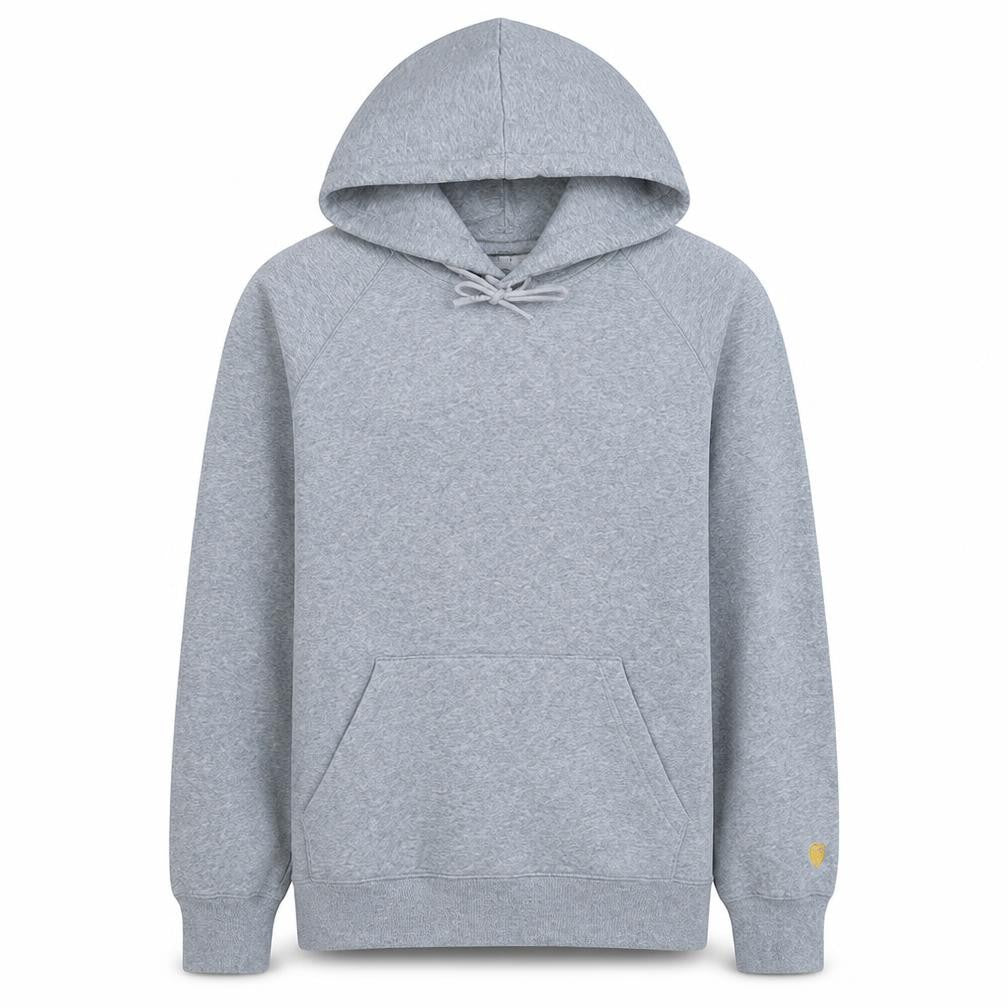 Carhartt Men's Grey Pullover Hoodie Sweatshirt Size S