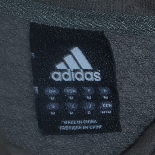 Adidas Men’s Green 1/2 Zip Sweatshirt Size M Sports Fleece