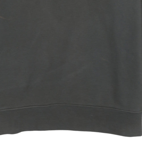 Adidas Men’s Green 1/2 Zip Sweatshirt Size M Sports Fleece