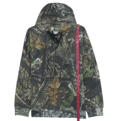Country Wear Men's Camouflage Pullover Fleece Hoodie Size S
