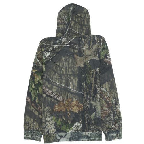 Country Wear Men's Camouflage Pullover Fleece Hoodie Size S