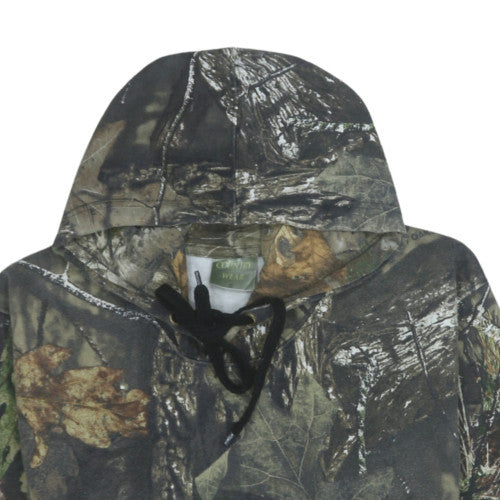 Country Wear Men's Camouflage Pullover Fleece Hoodie Size S