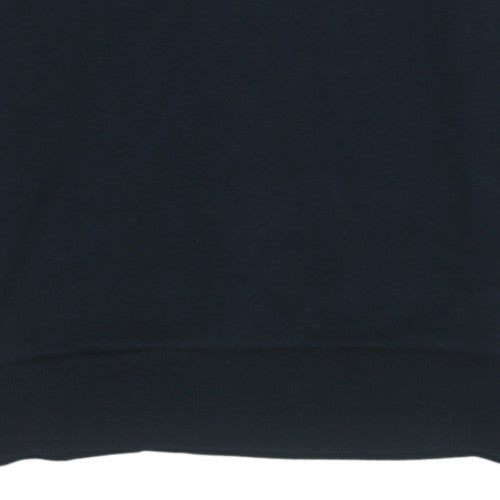 Adidas Men's Black Crew Neck Pullover Sweatshirt M
