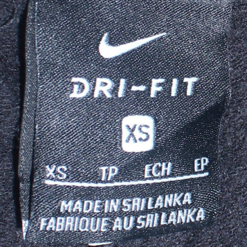 Nike Women's Black Dri-FIT Jogger Trousers XS
