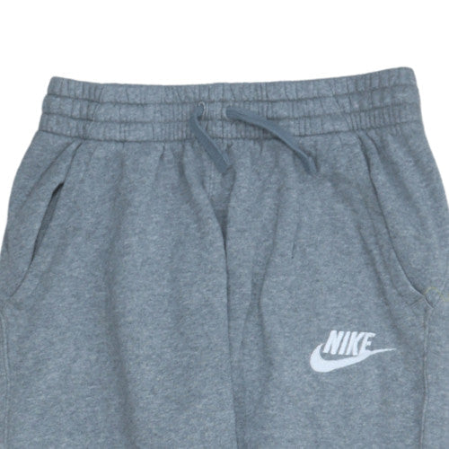 Nike Boys Grey Jogger Trousers XL 158-170cm Elastic Waist Fleece