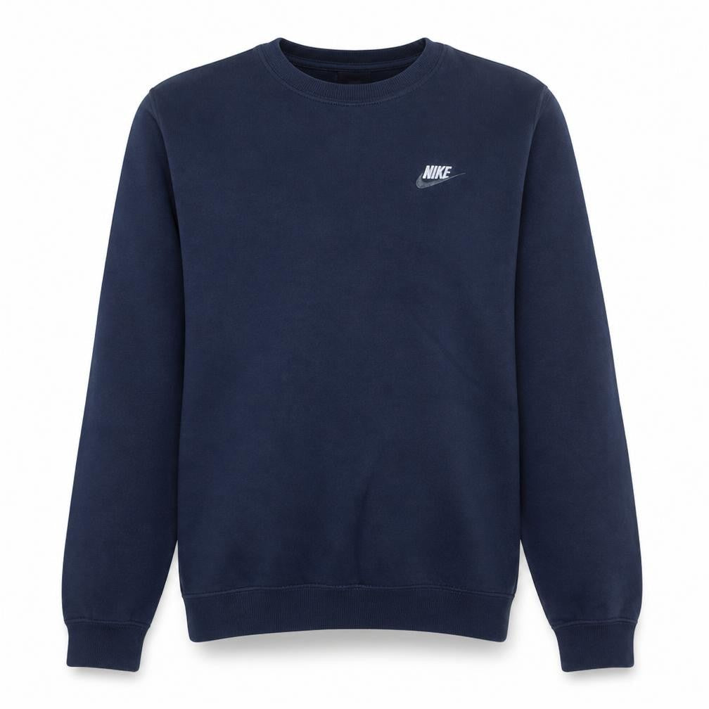 Nike Men's Blue Crew Neck Pullover Sweatshirt Size S