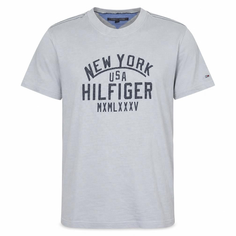 Tommy Hilfiger Men's White New York USA Graphic T-Shirt Size S