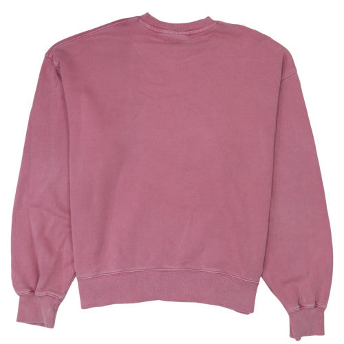Carhartt WIP Women's Pink Nelson Sweatshirt L Cotton Crew Neck