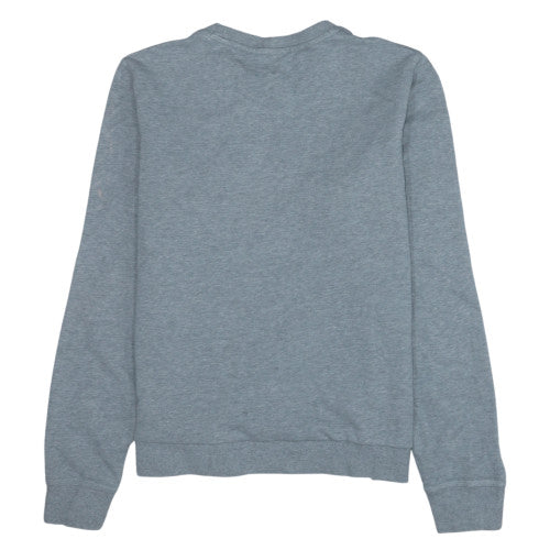 Nike Men's Grey Cotton Crew Neck Sweatshirt Size M Classic Fit