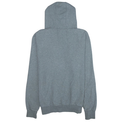 Ellesse Womens Grey Pullover Hoodie UK 14 Cotton Blend Logo