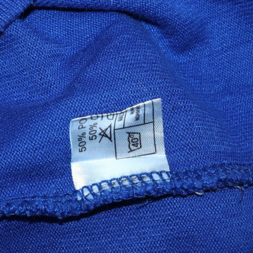 Aitken & Niven Boys Blue Long Sleeve Rugby Polo Shirt Size S