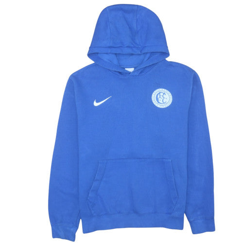 Nike Men's Blue Pullover Hoodie Medium Regular Fit Sportswear