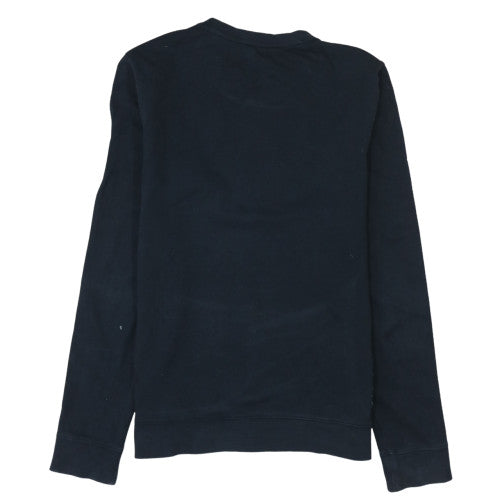 Emporio Armani EA7 Men's Black Pullover Crew Neck Sweatshirt Size S