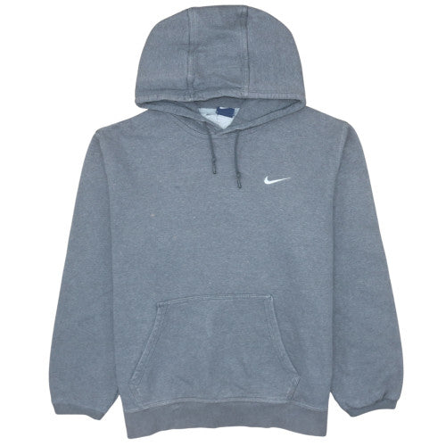 Nike Men's Grey XL Pullover Fleece Hoodie Sweatshirt